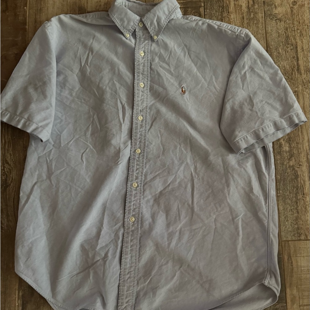 Ralph Lauren Blaire Men's Light Blue Short Sleeve Shirt